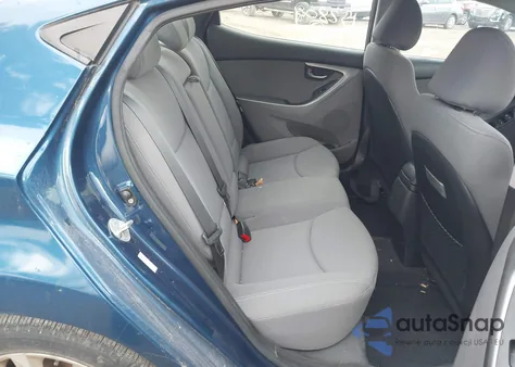 2014 Hyundai Elantra Se from USA, damaged, VIN KMHDH4AE8EU152809